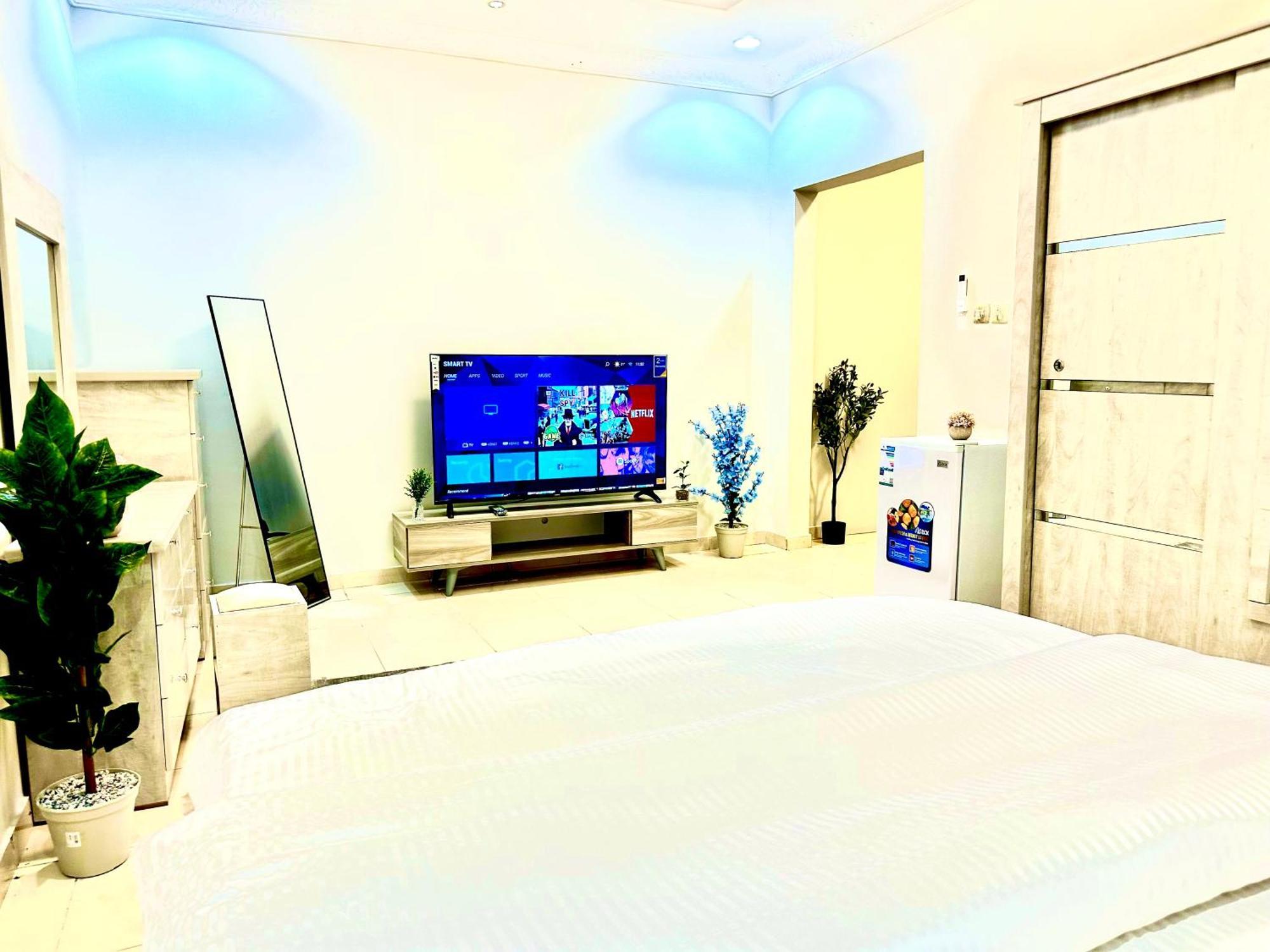 شقه غرفتين وصالة رقم 6 باثاث مودرن ودخول ذاتي Apartment Riyadh